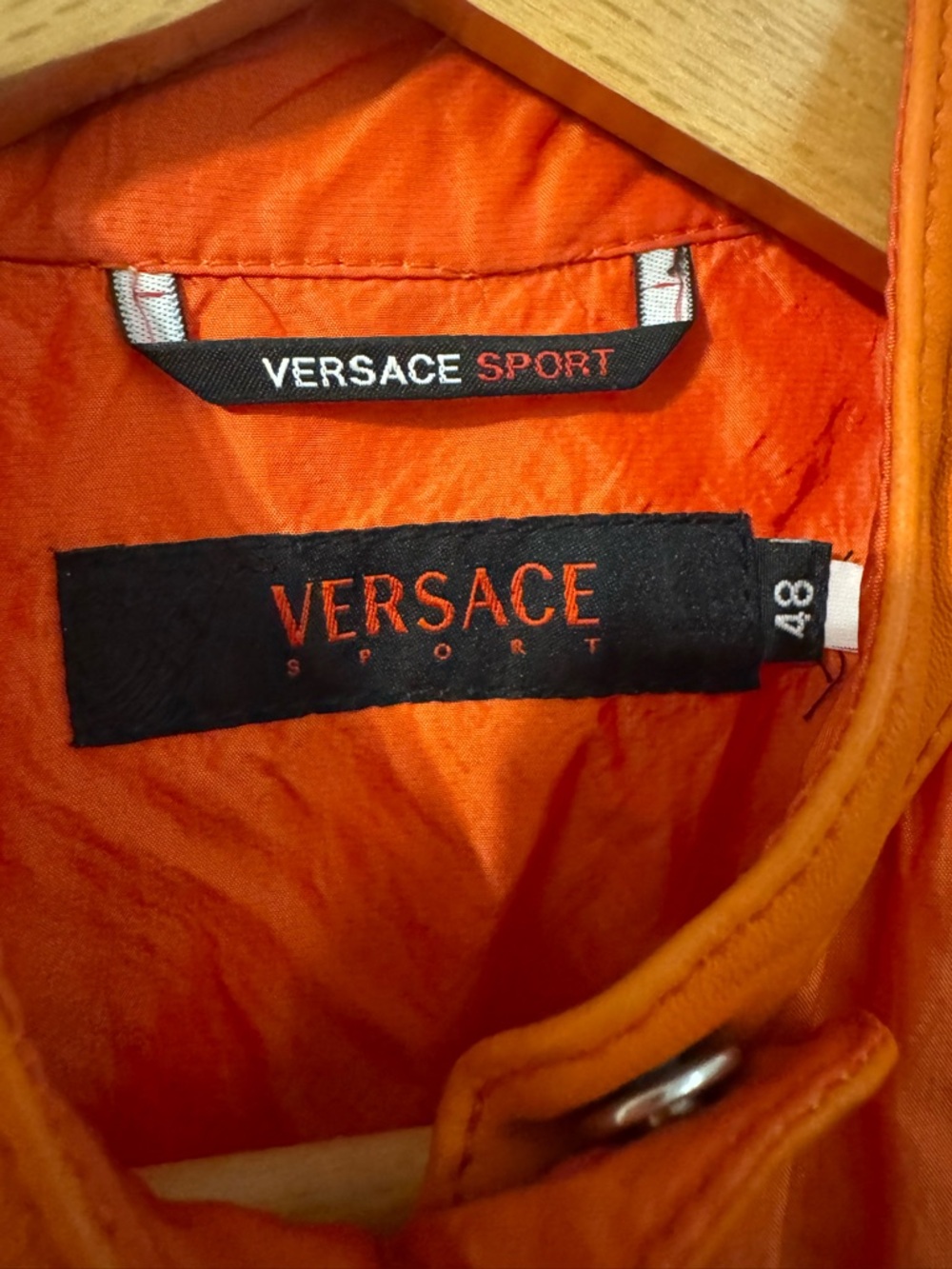 🧡 VERSACE SPORT Cropped Jacket (Size - Picture 2 of 5